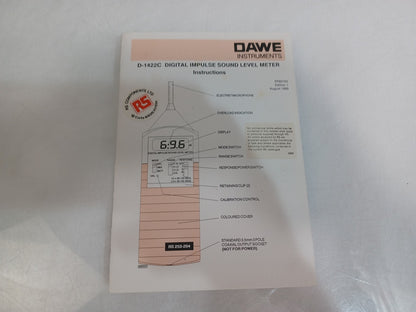 Dawe Instruments D-1422C Digital Impulse Sound Level Meter