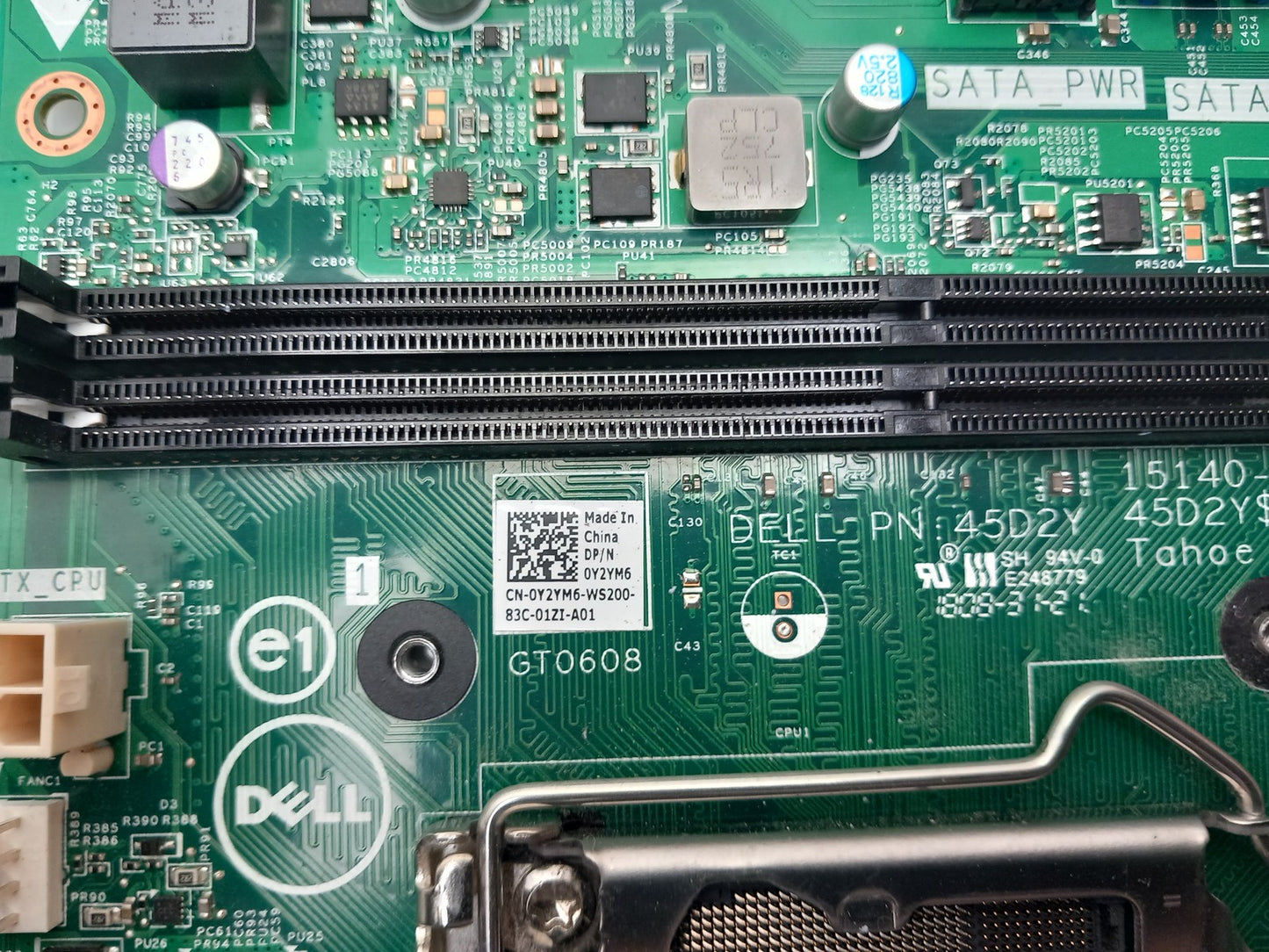 Dell Vostro 3268 Socket LGA1151 DDR4 Motherboard 0Y2YM6 Y2YM6