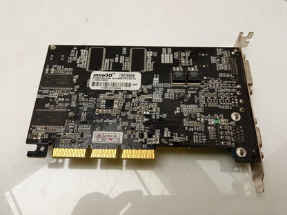 Inno3D FX5200-8X 64Bit 128MB CRT DVI TV AGP Video Graphics Card I-5200-53EV