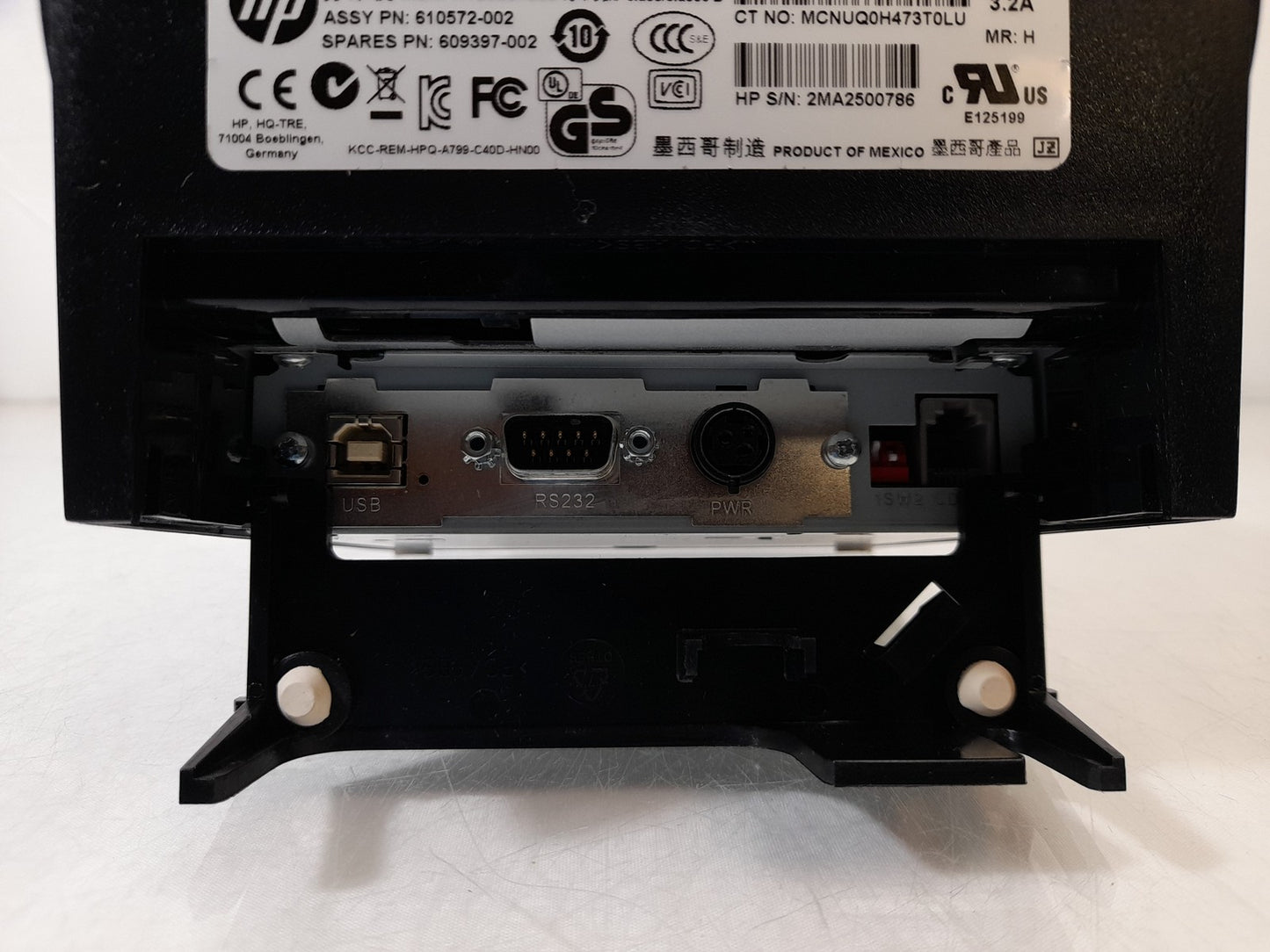 HP Serial USB Thermal Receipt Printer A799-C40D-HN00 - BM476AA