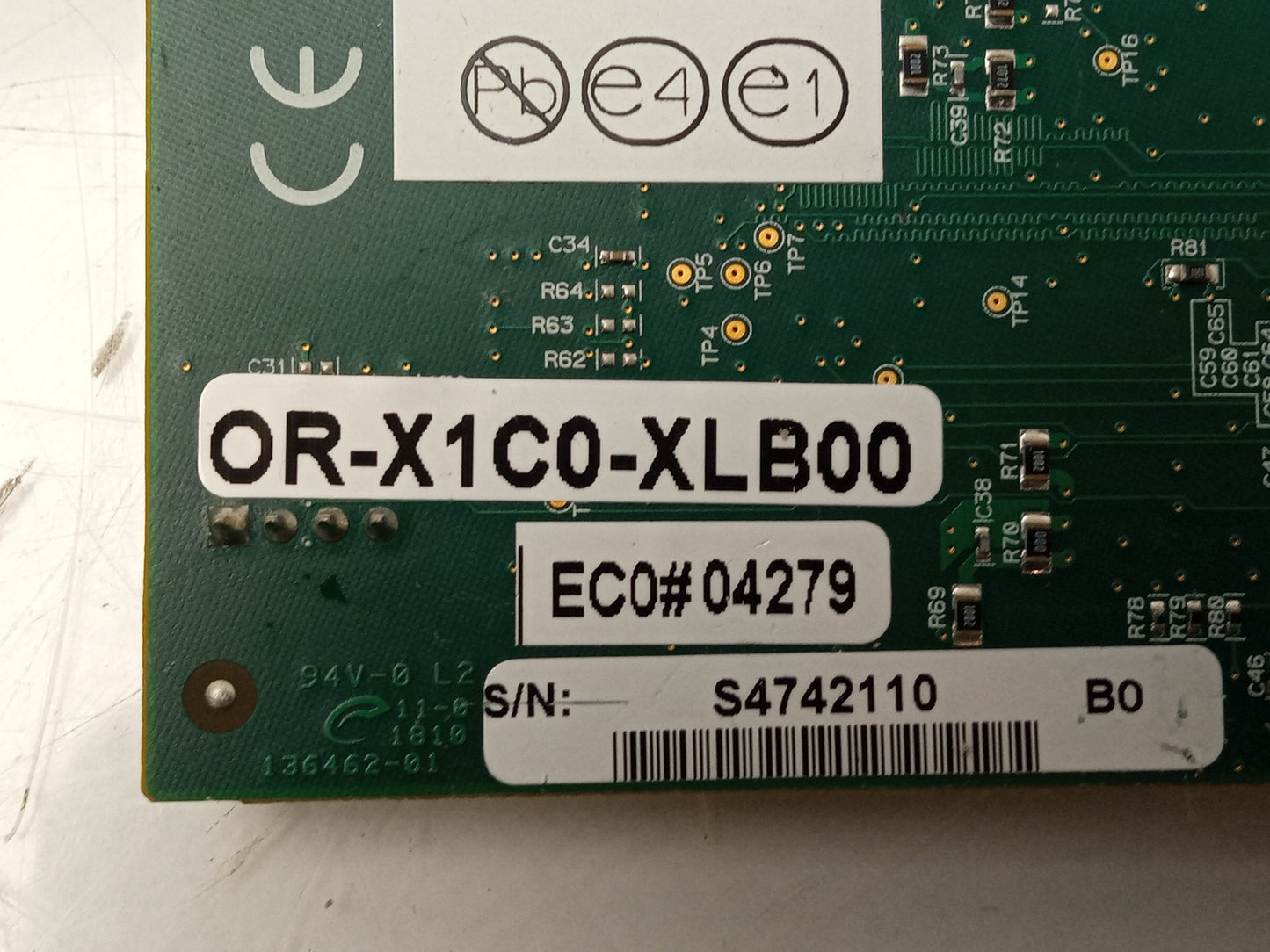 Dalsa Aquarius Base CL X1 LC PCIe Image Capture Card OR-X1C0-XLB00