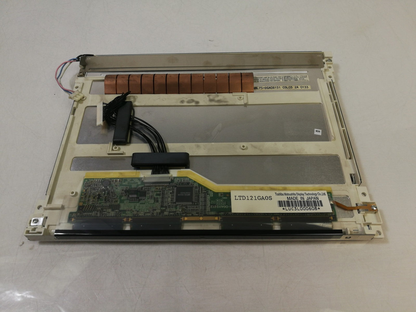 Toshiba LTD121GA0S 12.1" Replacement LCD Display Screen