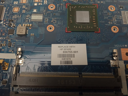 HP 17-Y Series Laptop Motherboard With AMD A8-7410 2.20 GHz CPU DDR3 856765-601