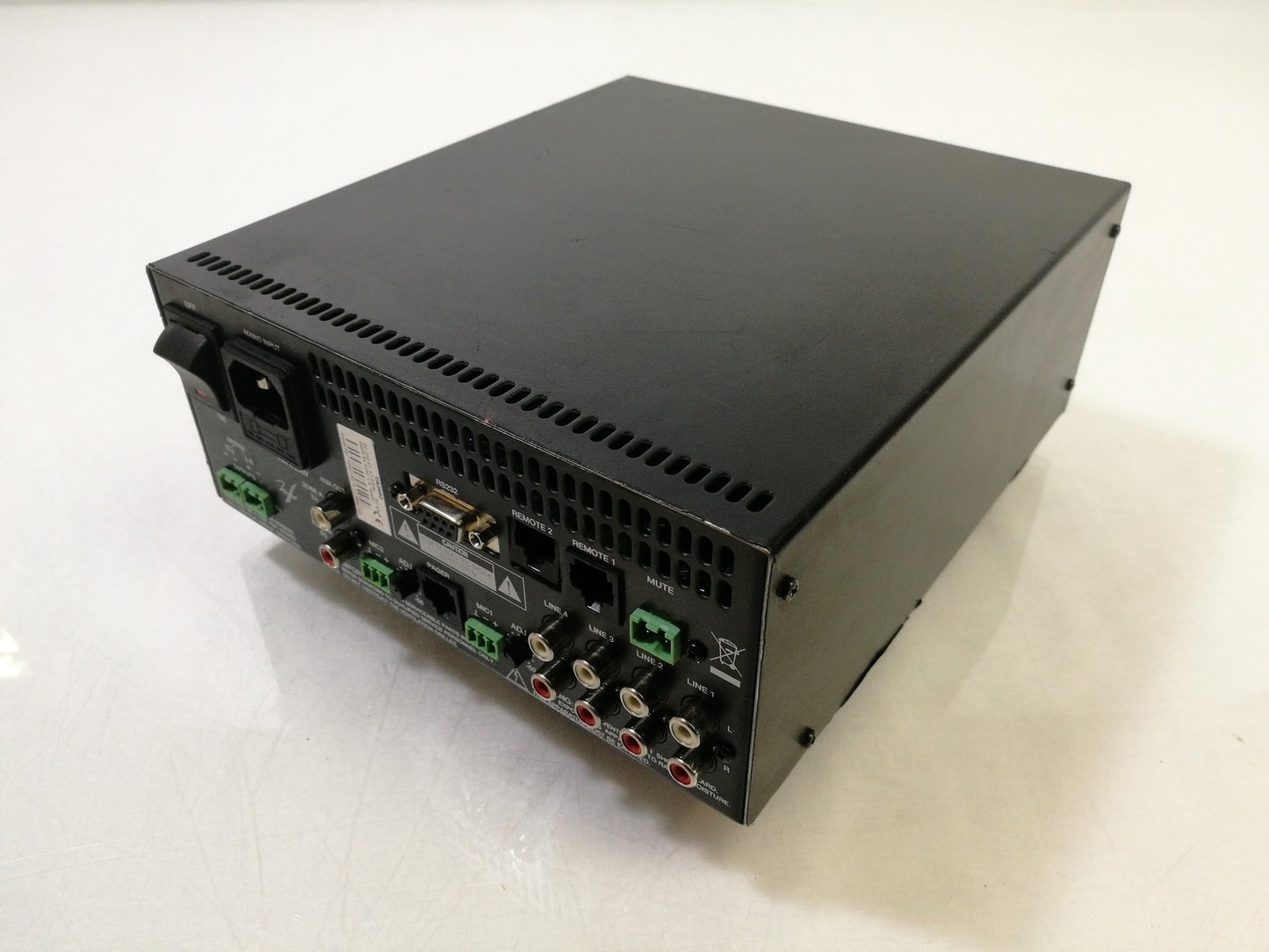 Ecler CA200Z Powered Digital Mixer Amplifier