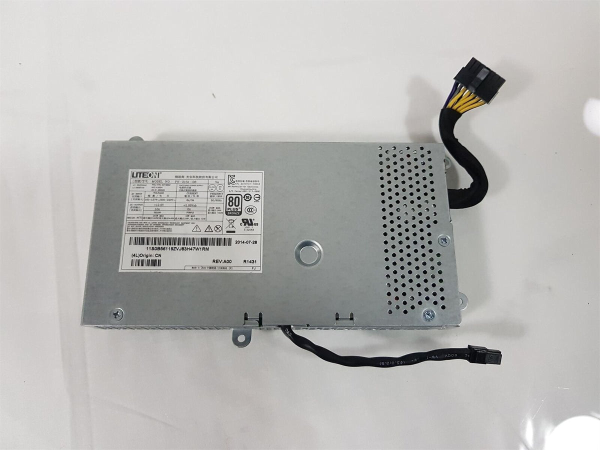 Lenovo ThinkCentre E93z AIO 150W LiteOn Power Supply Unit 54Y8882 PS-2151-08