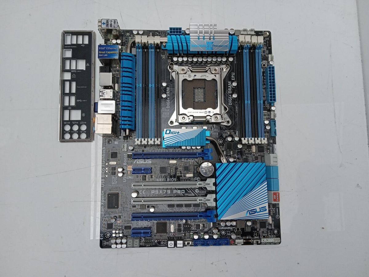 ASUS P9X79 Pro socket LGA 2011 DDR3 PCIe Motherboard with I/O Shield