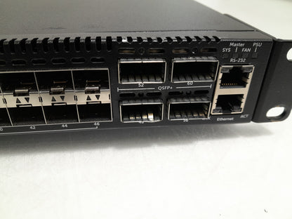 Dell Force10 S4810P-AC 48 Port 10GbE Network Switch w/ 4x 40GbE QSFP+ Ports