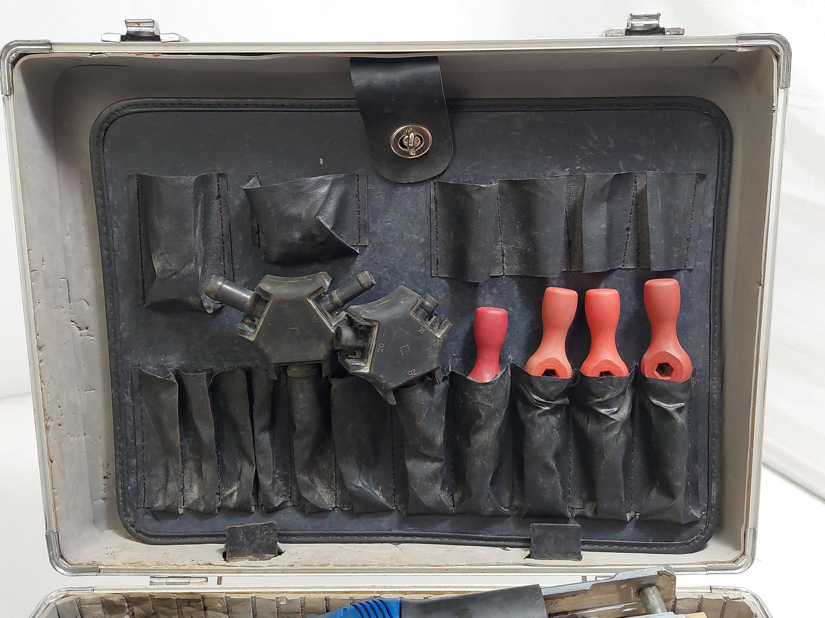 Uponor Mini 32 Akku-Pressmaschine KSP0 S-Press Pipe Pressing Tool Set -With Extras