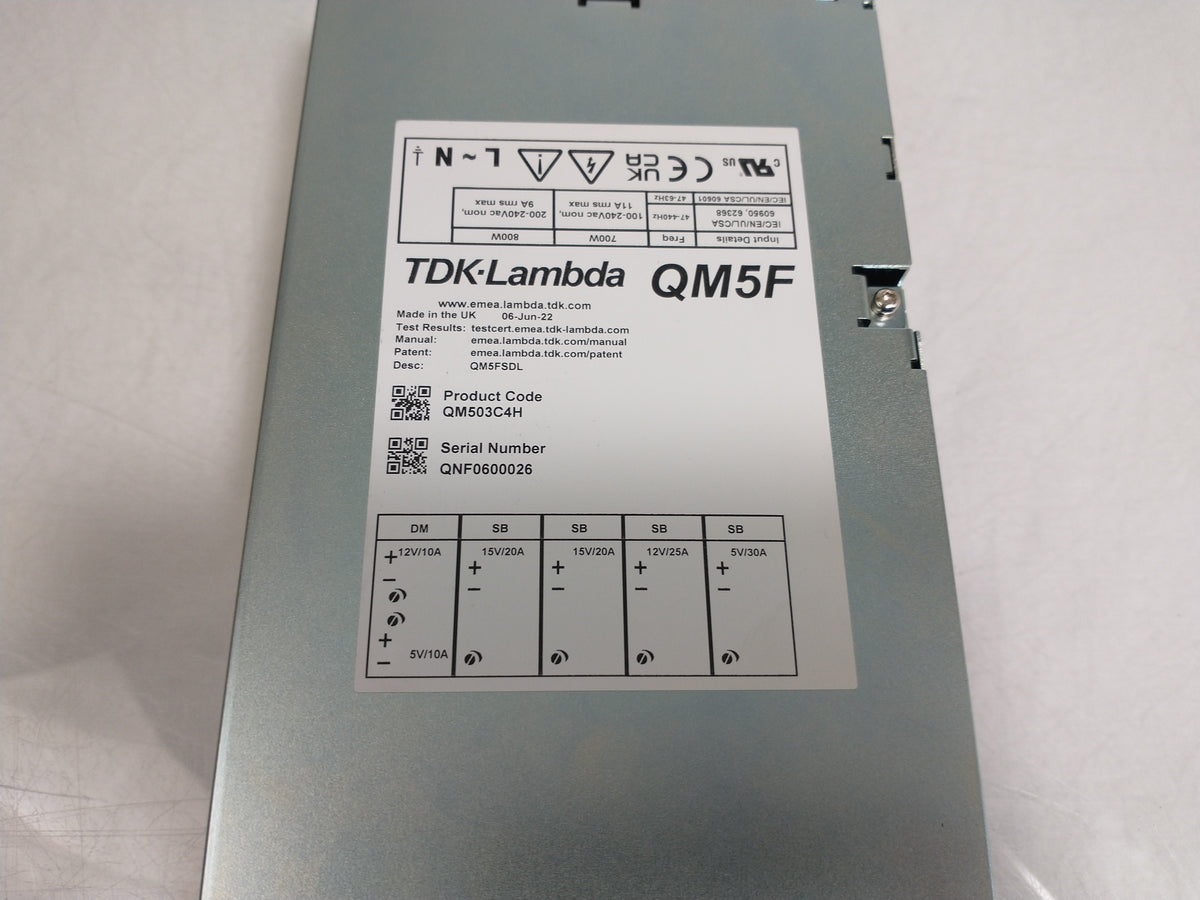 TDK-Lambda QM5F QM503C4H Modular Power Supply - Tested To Power On