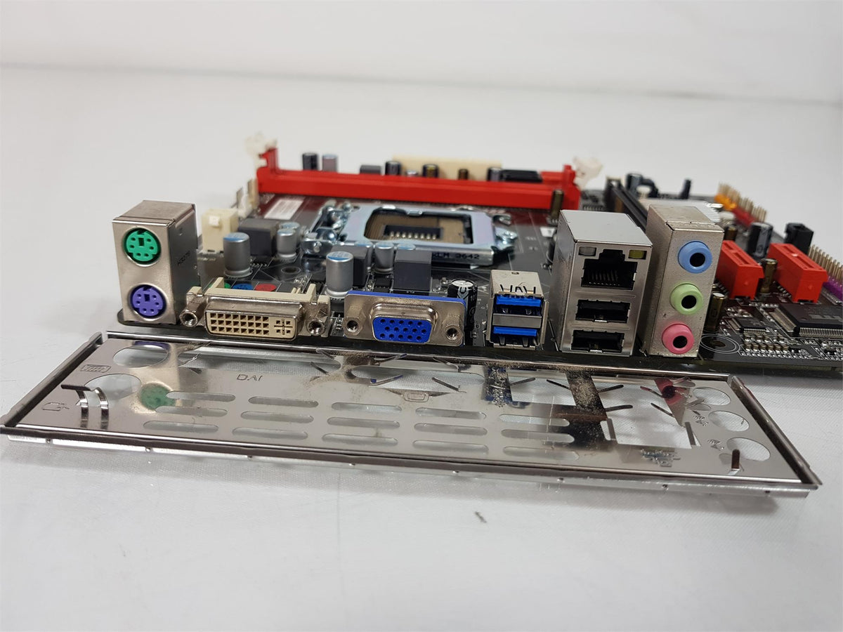 Biostar H81MG Socket LGA1150 DDR3 MicroATX Motherboard with I/O Shield