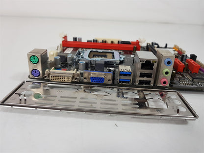 Biostar H81MG Socket LGA1150 DDR3 MicroATX Motherboard with I/O Shield