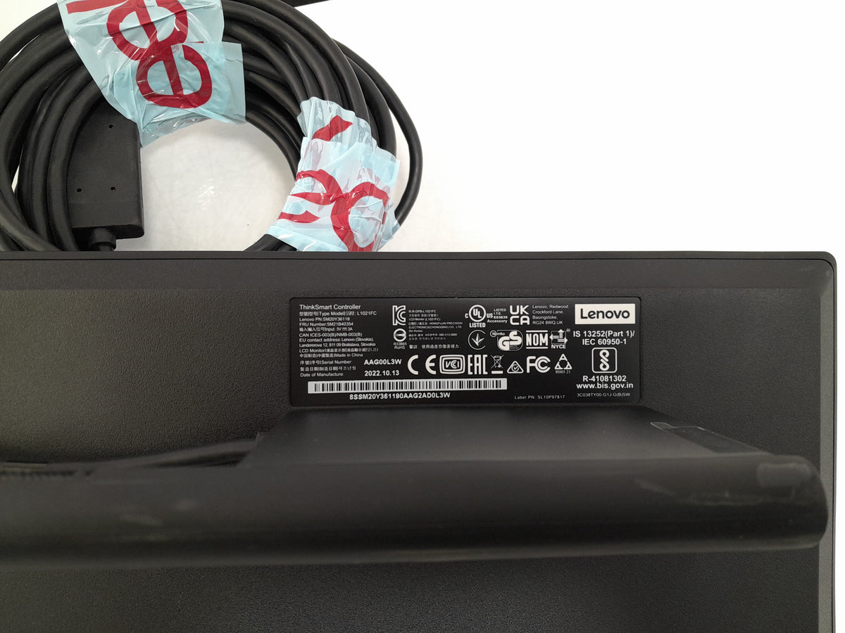 Lenovo ThinkSmart One 12BS Video Conferencing Kit with Built-In Compute Bar, and 10.1" ThinkSmart Touch Controller L1021FC 
