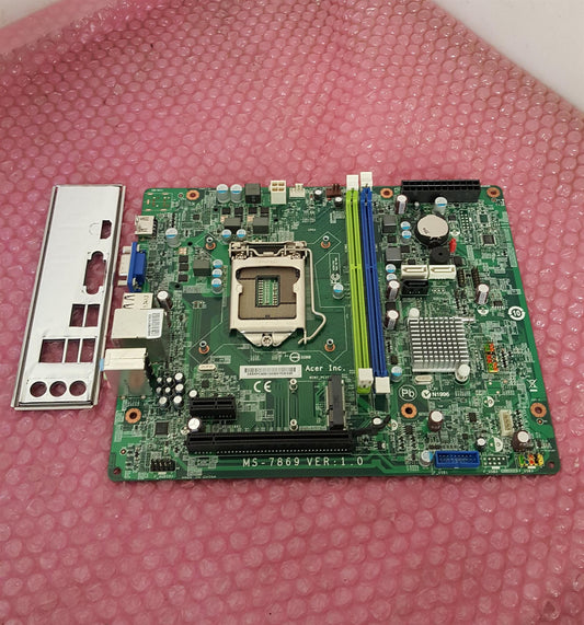 Acer TC-605 Socket LGA1150 DDR3 Micro ATX Motherboard With I/O Shield MS-7869