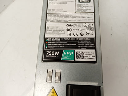 Dell PowerEdge R740 750W Server Power Supply Unit 057TFT 57TFT