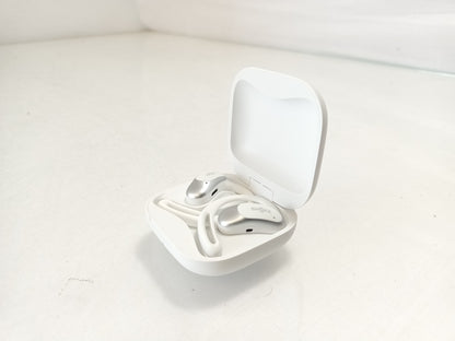Shokz OpenFit Air White Wireless Bluetooth Earphones - With Case