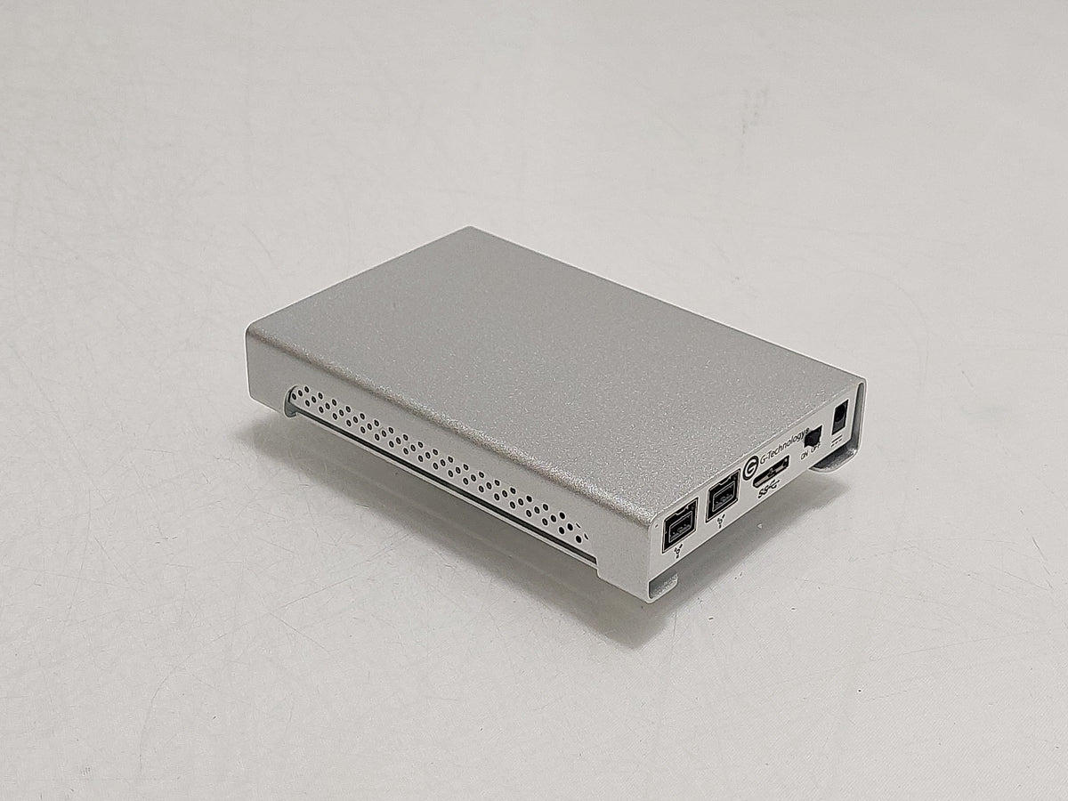 G-Technology G-DRIVE mini USB 3.0 1TB Silver External Hard Drive 0G02577