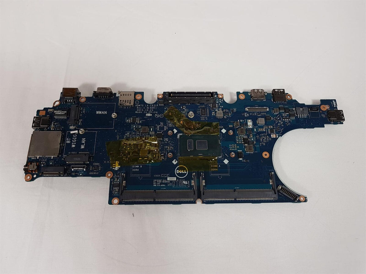 Dell Latitude E5470 Laptop Motherboard with i5-6300U CPU 0HCP0K HCP0K