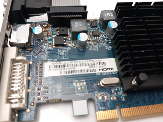 Sapphire ATI Radeon HD 5450 1GB DDR3 Video Graphics Card 299-AE164-000SA