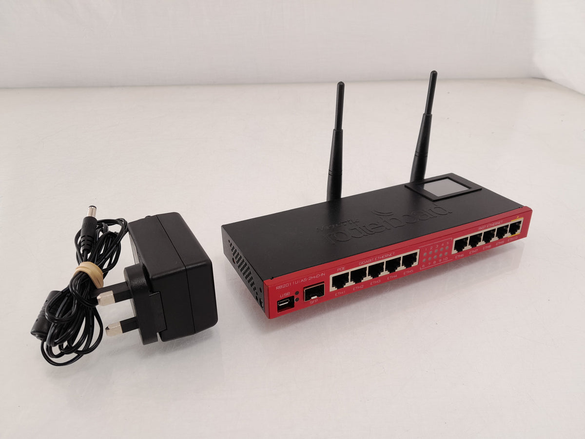 MikroTik RouterBOARD 2011UAS-2HnD-IN Wireless Gigabit Route