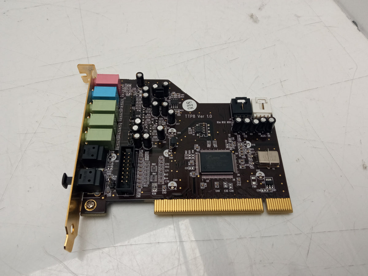 TERRATEC TTP8 Ver 1.0  AUREON 5.1 FUN PCI Sound Card 