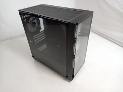 Vida Lucid Windowed M-ATX Black Gaming Desktop PC Case