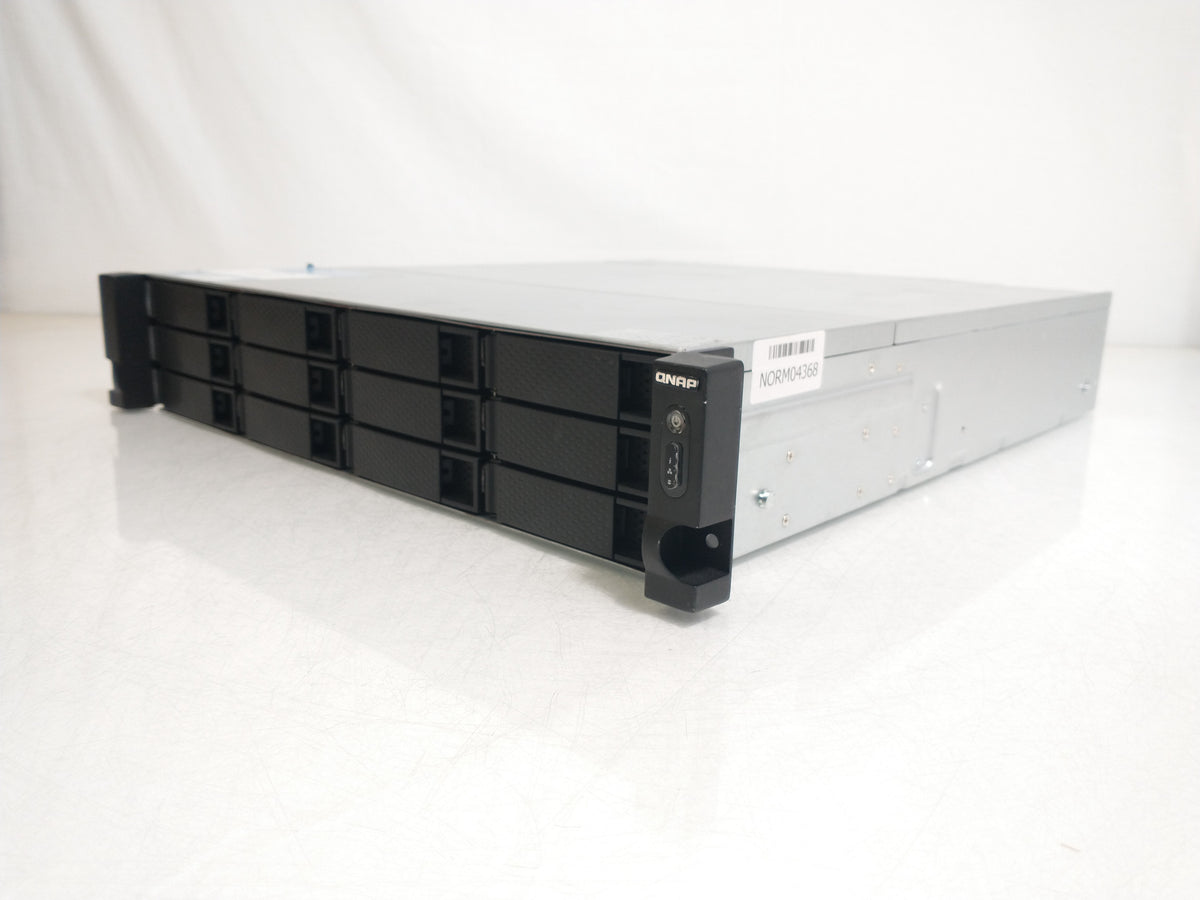 QNAP TS-1263U-RP 12 Bay Diskless Network Attached Storage - No HDDs 