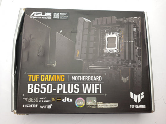 ASUS TUF GAMING B650-PLUS WIFI Socket AM5 DDR5 ATX Motherboard 90MB1BZ0-M0EAY0- Faulty