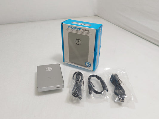 G-Technology G-DRIVE mobile USB 500GB Silver Portable External Hard Drive 0G02384