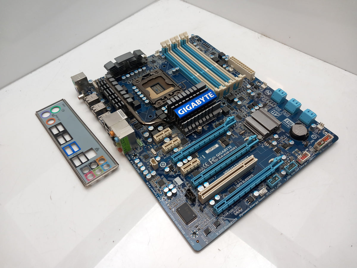GIGABYTE GA-X58-USB3 Socket LGA 1366 DDR3 Motherboard With I/O Shield