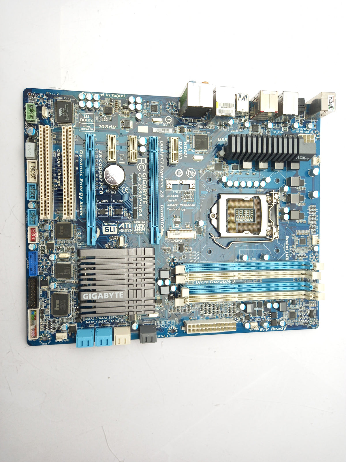 GIGABYTE GA-Z68XP-UD3P Socket LGA 1155 DDR3 Motherboard