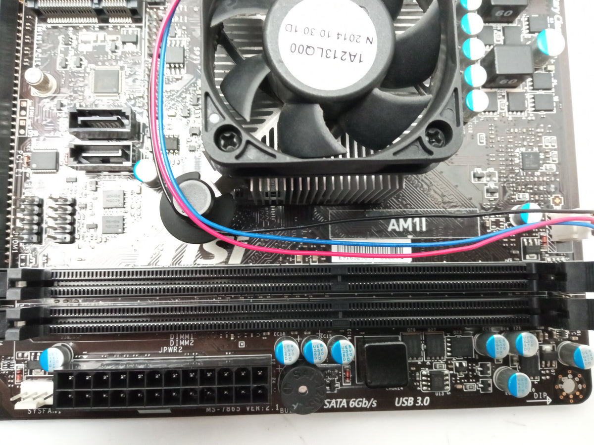 MSI AM1I Socket AM1 DDR3 Mini-ITX Motherboard with I/O Shield