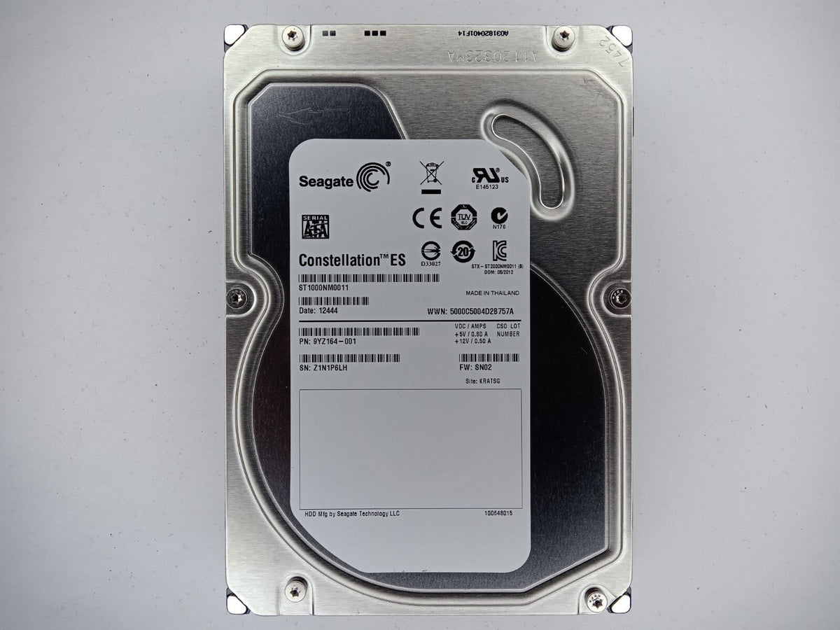 Seagate Constellation ES ST1000NM0011 1TB 3.5" Desktop Hard Drive SATA