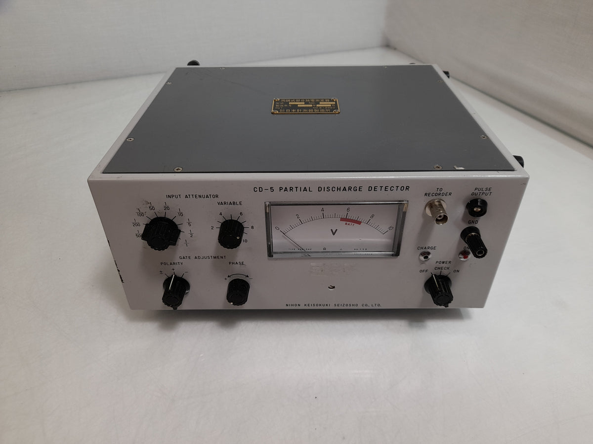 Nihon Keisokuki Seizo CD-5 Partial Discharge Detector
