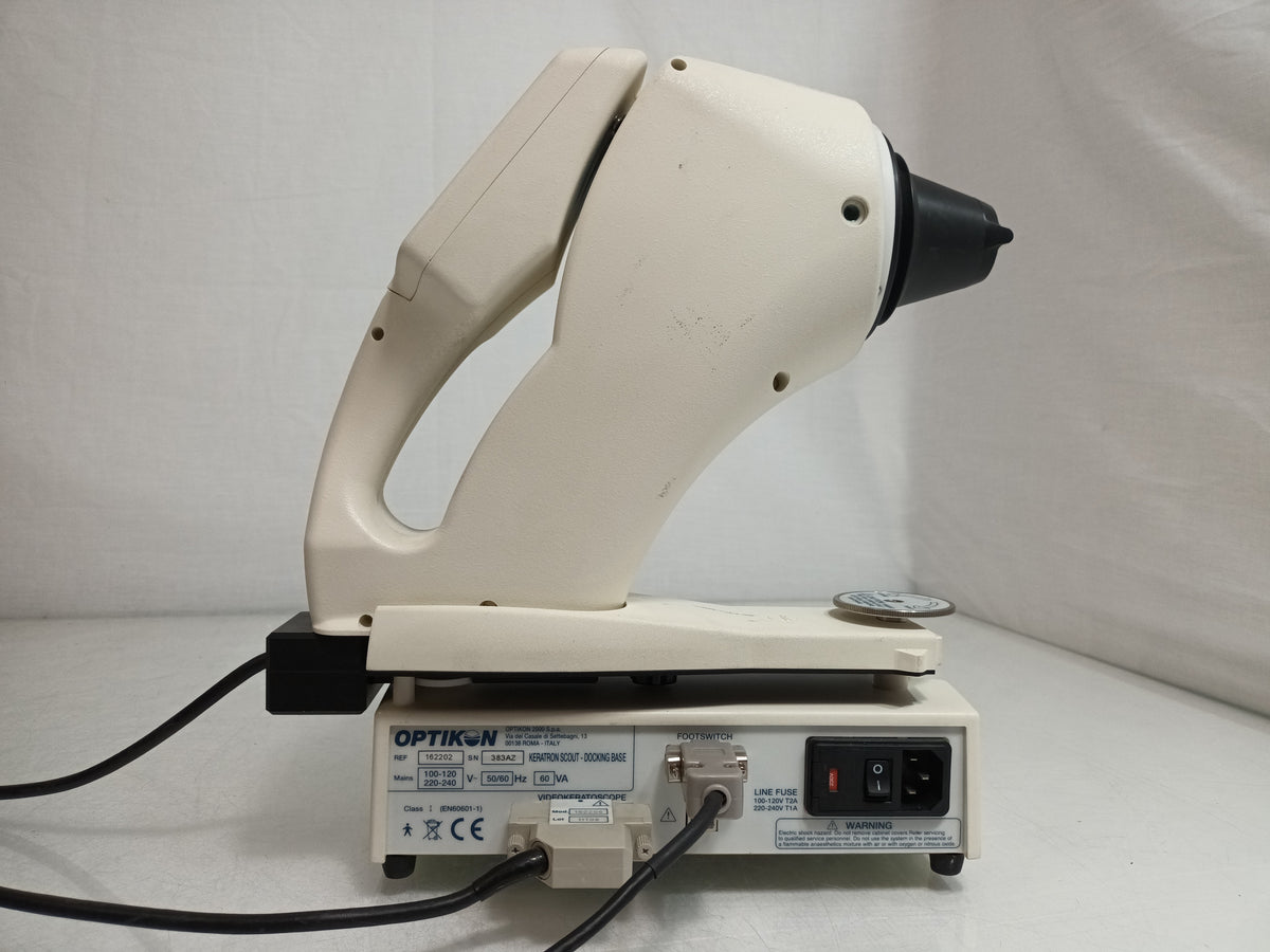 Keratron Scout Optikon 2000 Corneal Topographer USB2.0 Ophthalmoscope Camera