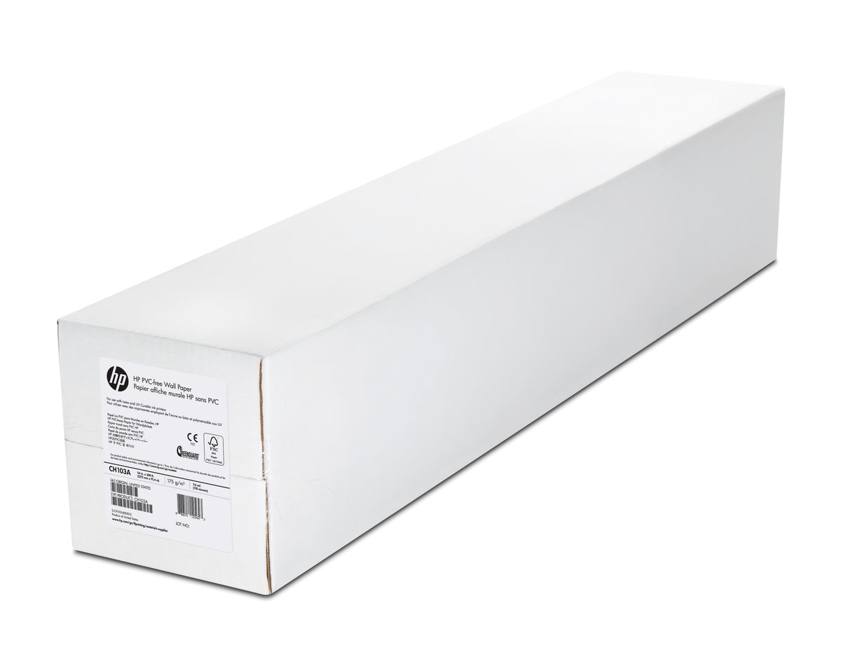 HP CH103A PVC-free Wall Paper 54" 1372mm x 91.4m 175gsm Roll