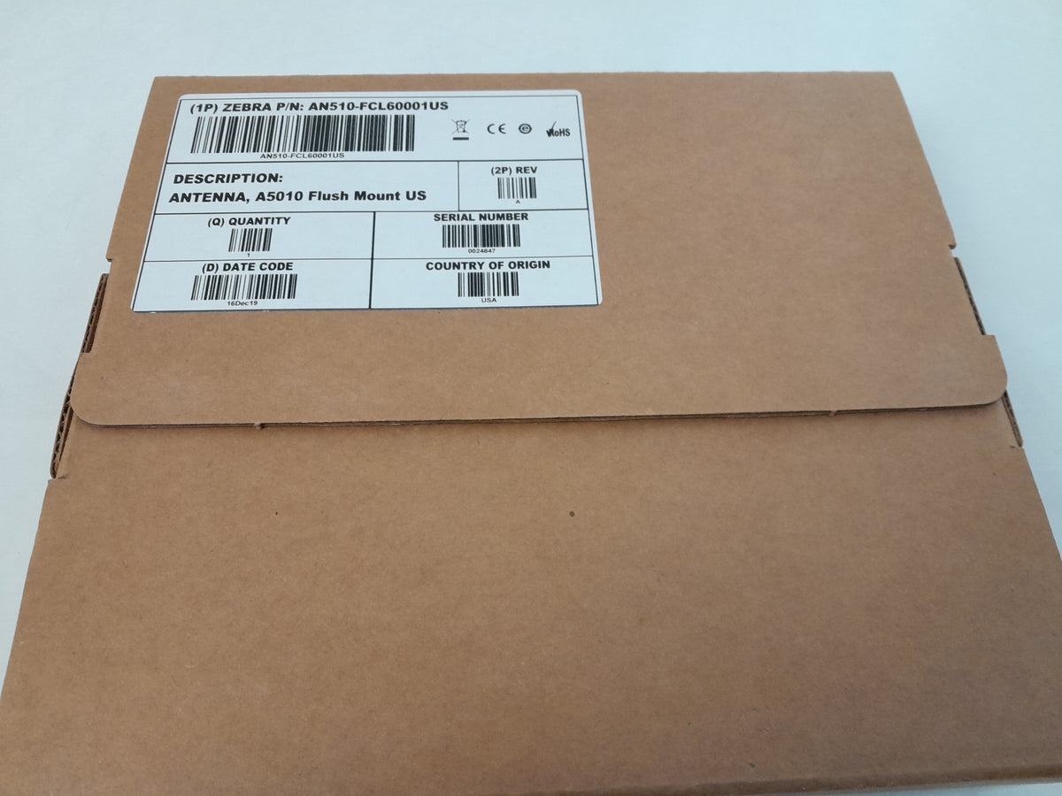 Zebra AN510 Ultra‑Rugged Low‑Profile UHF RFID Antenna (US / FCC)