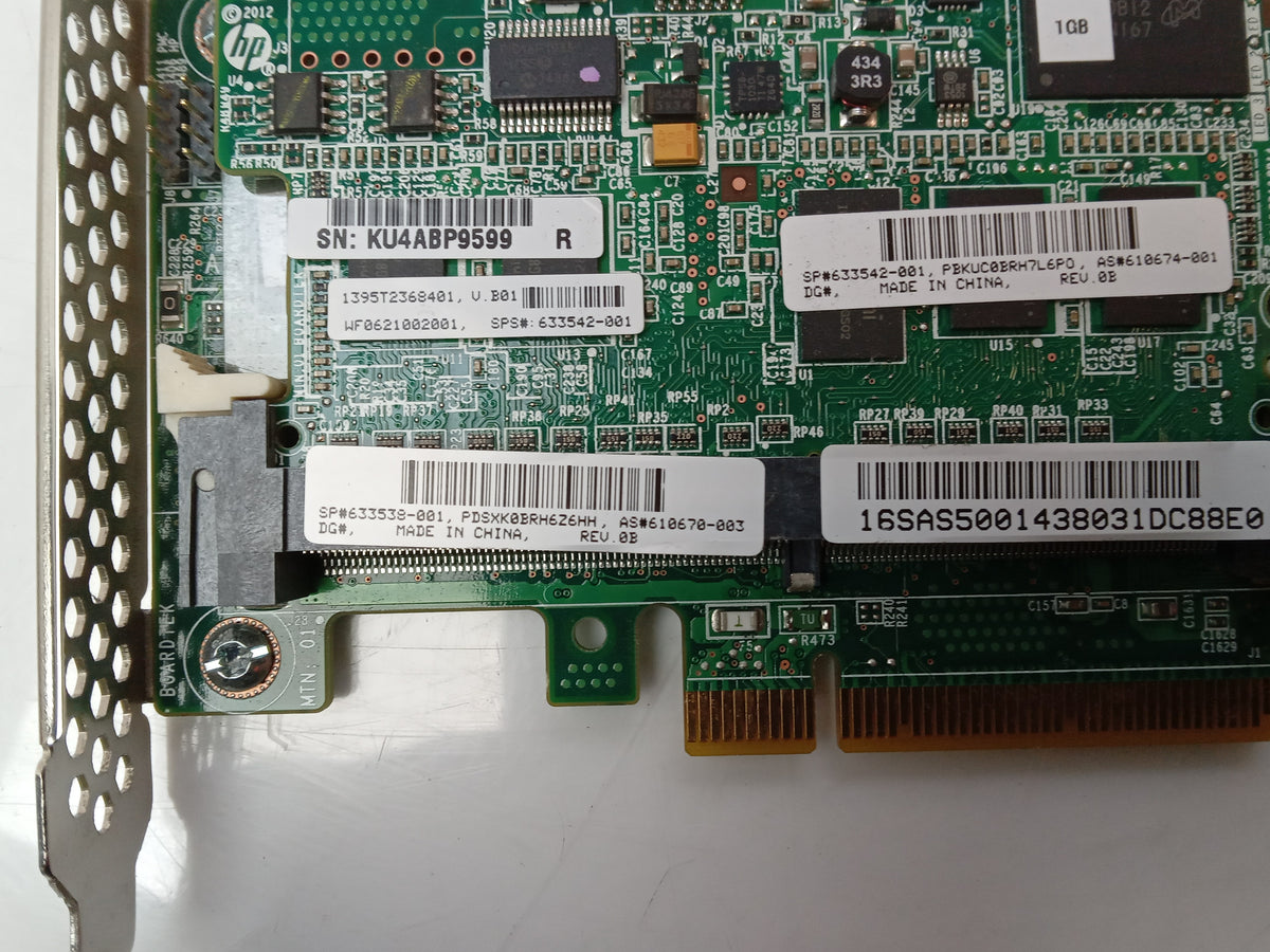 HP P222 Smart Array 1GB (FBWC) Cache Module 610674-001 633542-001
