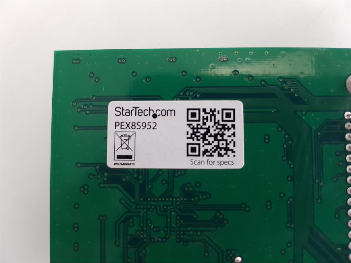 StarTech.com PCI-E RS232 8 Port Serial Card PEX8S952 (No Dongle)