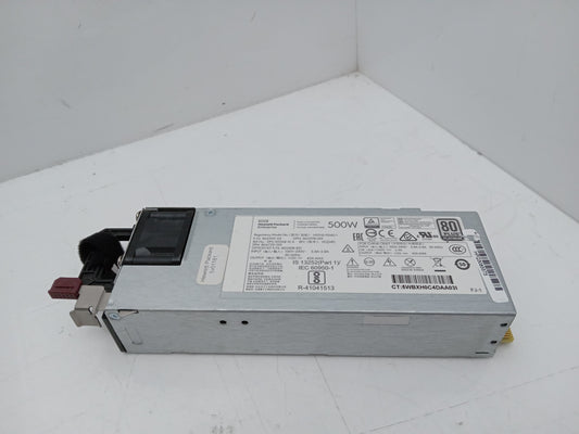 HP ProLiant DL380 GEN10 500W Server Power Supply Unit 865399-101 865398-001