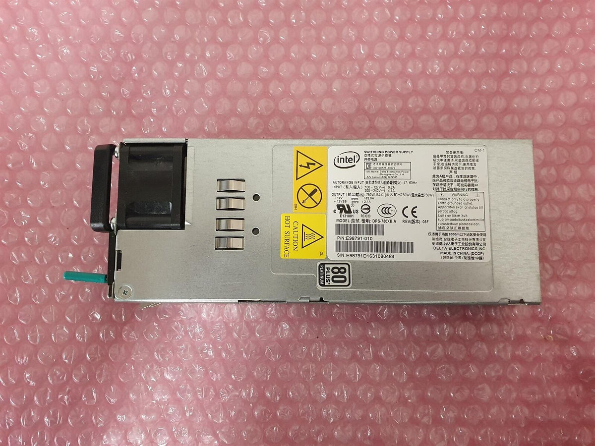 Intel DPS-750XB A 750W Server Redundant Power Supply Unit E98791-010