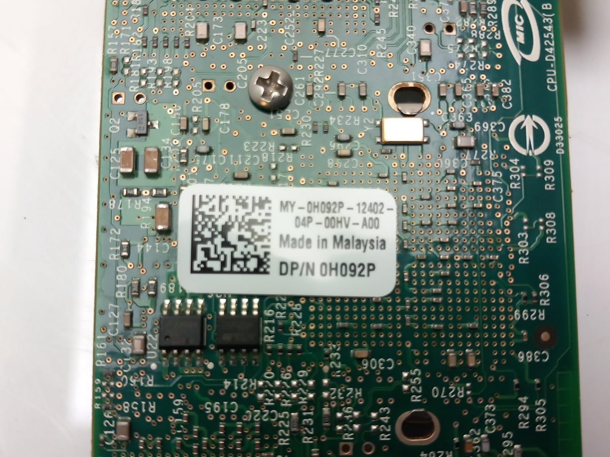 Intel Pro 1000VT Quad Port Gigabit Network Interface Card Dell 0H092P H092P