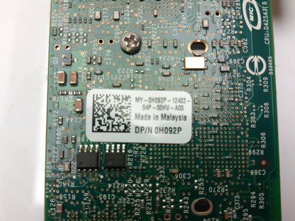 Intel Pro 1000VT Quad Port Gigabit Network Interface Card Dell 0H092P H092P