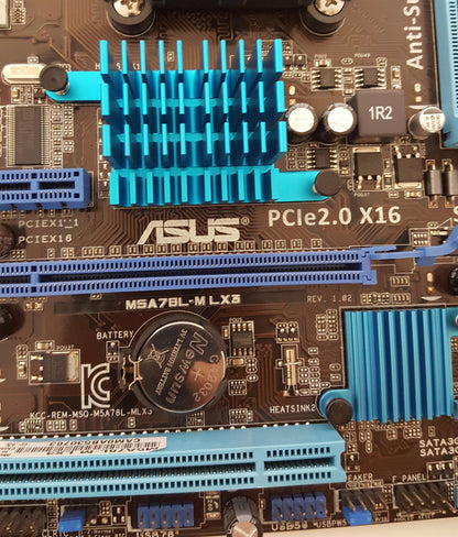 ASUS M5A7BL-M LX3 Socket AM3b DDR3 Micro ATX Motherboard With I/O Shield