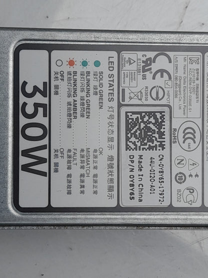 Dell PowerEdge R320 R420 350W Power Supply Unit 0Y8Y65 Y8Y65