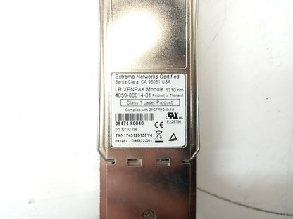 Extreme Networks 10GbE LR XENPAK Module 4050-00014-01 08474-80040