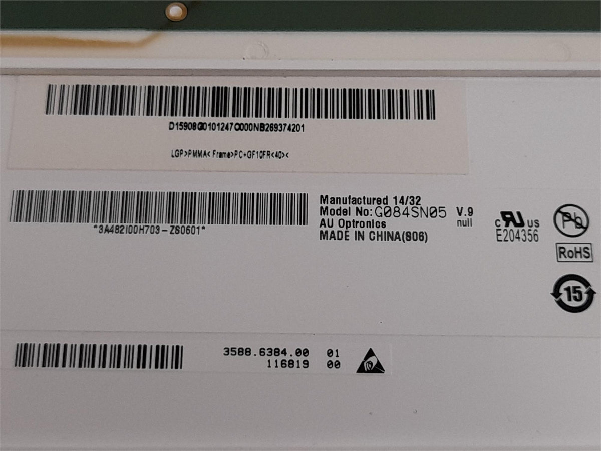 Au Optronics G084SN05 V.9 8.4 inch Replacement LCD Display Panel