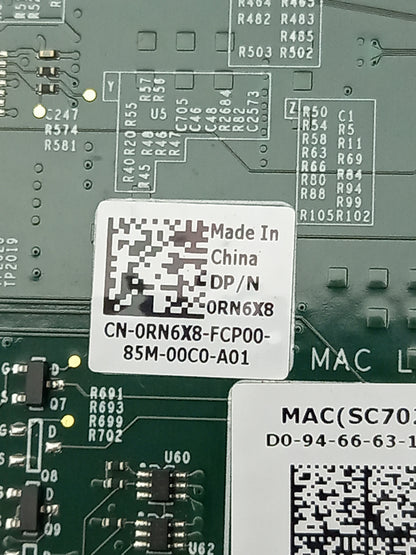 Dell SAS Controller Compellent Type F 12G SAS Motherboard SCV3020 0RN6X8 RN6X8