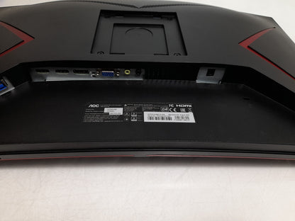 AOC G2 Series C27G2U 27" VGA DP HDMI 1920 x 1080 Curved Gaming Monitor 