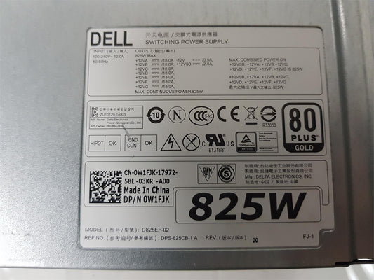 Dell Precision T7810 T5810 825W Power Supply Unit 0W1FJK W1FJK