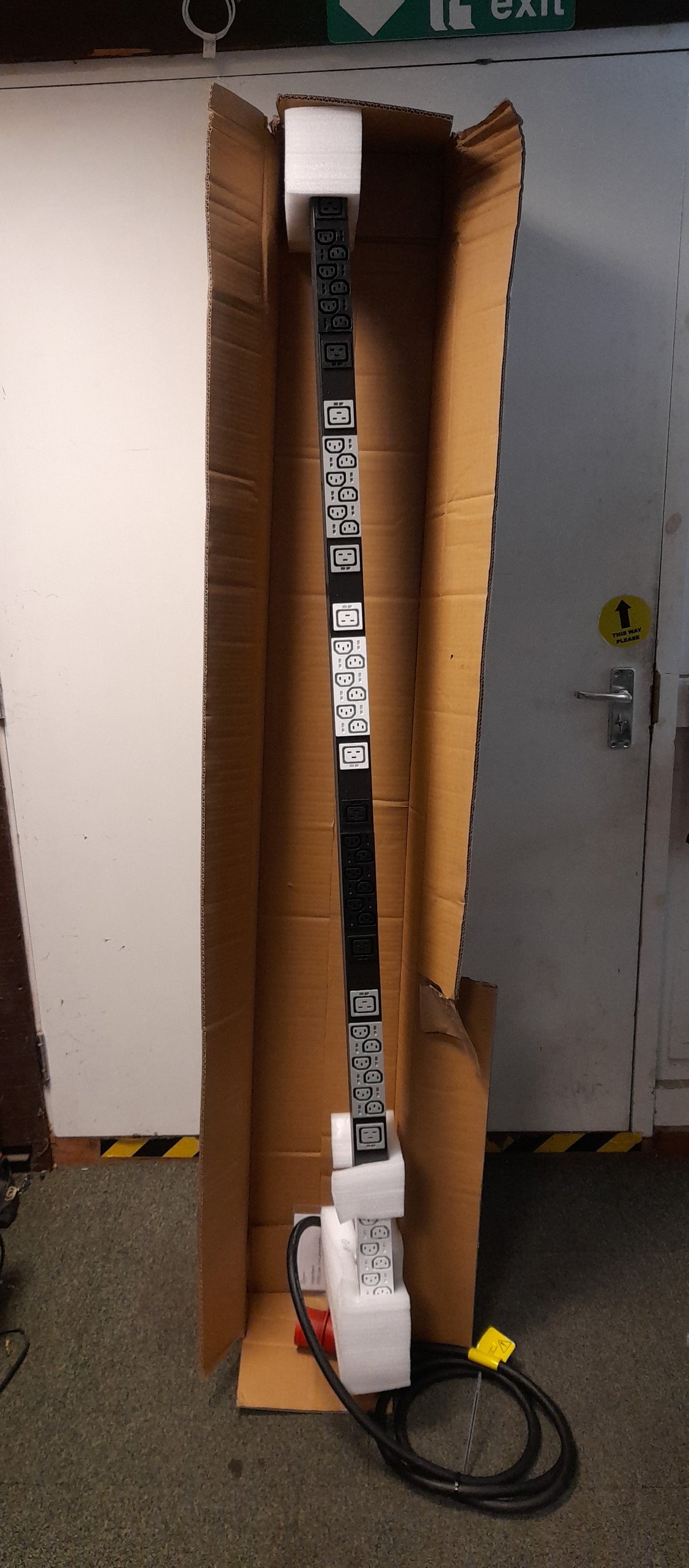 HPE P9Q65A G2 Basic 3Ph 22kVA/60309 32A/230V 36 Outlets C13/C19 PDU